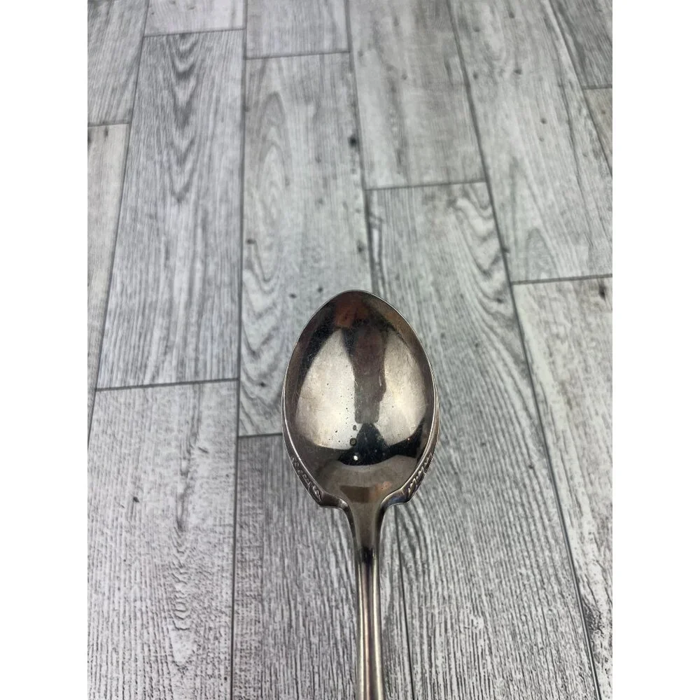 1847 Rodgers Bros XS Triple Silver Plate Sugar Spoon Old Colony
